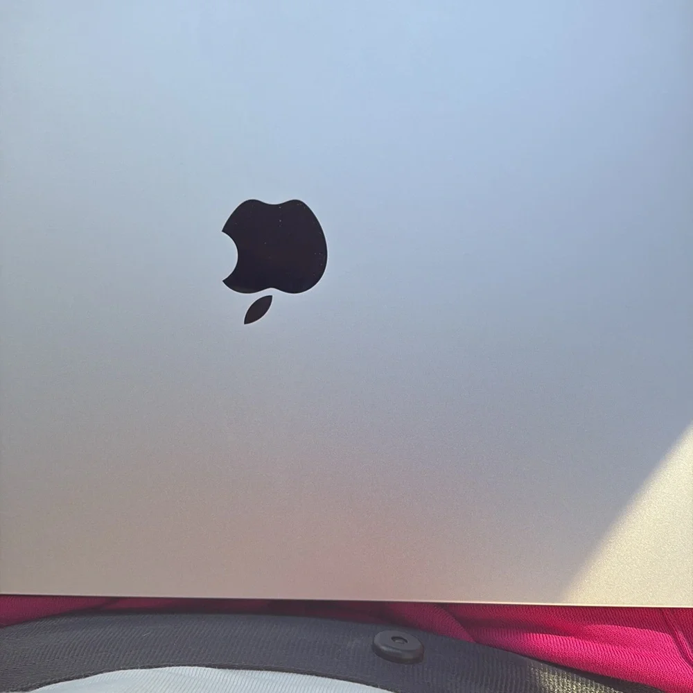 Apple MacBook with Black and Silver Finish